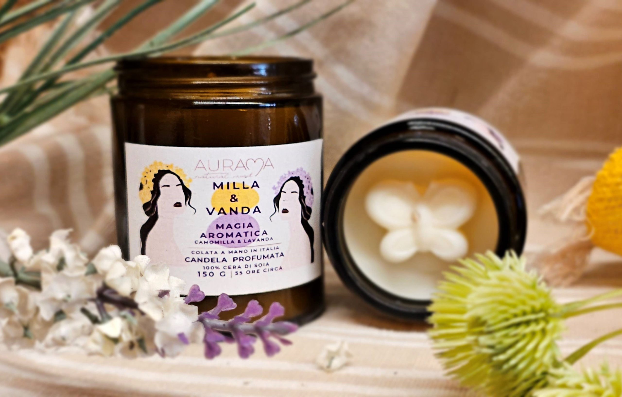 Candele In Pura Cera Non Profumata Aura Decor: Confezione Da 20, Colore Viola, Per Reiki E Meditazione - 5